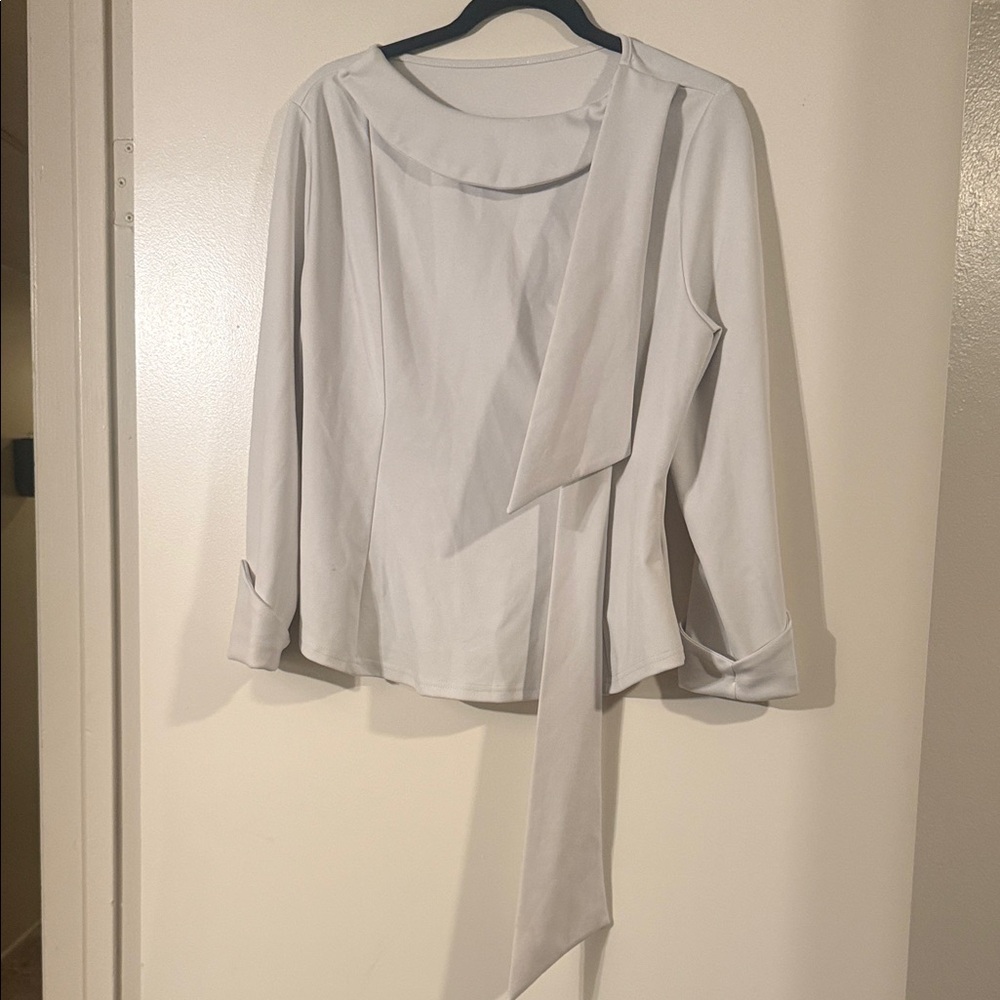 Elegant White Women's Top